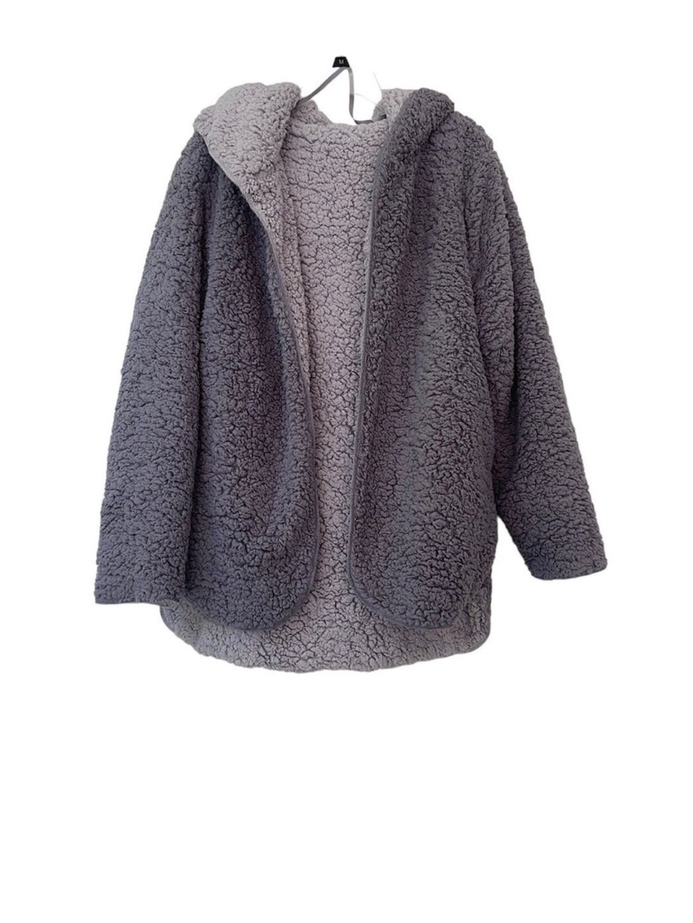 Urban Outfitters Purple Sherpa Jacket One Size